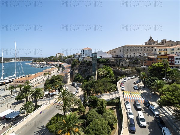 View of the port from Parc Rochina