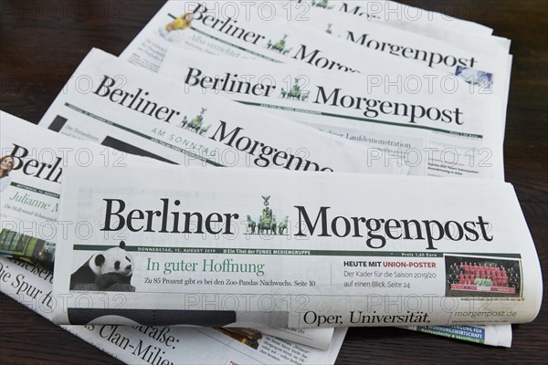 Daily newspaper Berliner Morgenpost