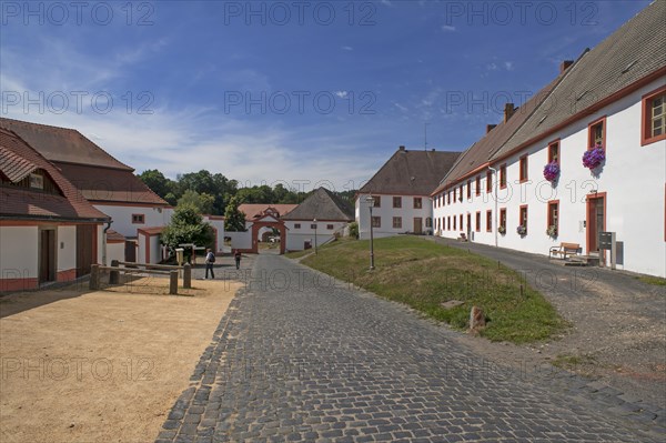 Building of the Cistercian abbey Klosterstift St. Marienthal an der Neisse
