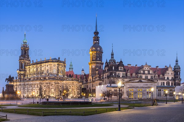 Court Church and Palace with Hausmann Tower