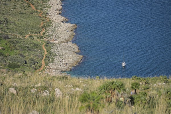 Coast in the Zingaro nature reserve