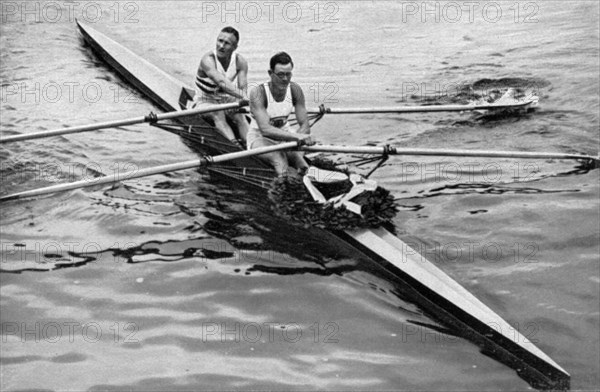 Great Britain won the double sculls with J. Beresford and L. Southwood from Thames RC