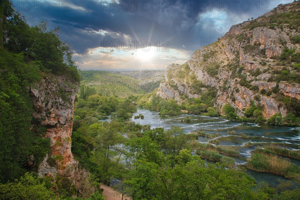 Krka River Landscape