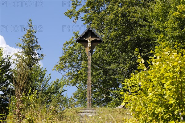 Crucifix at the end of the Kreuzweg Weiler