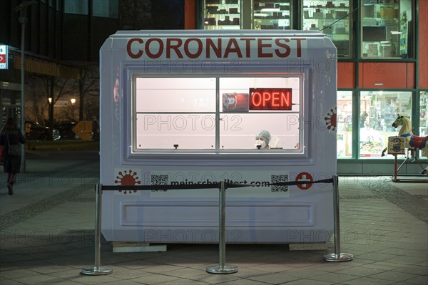 Coronatest Kiosk