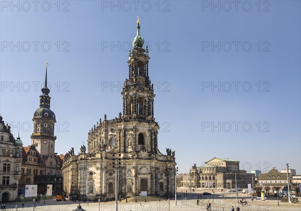 Palace Square with Hausmann Tower