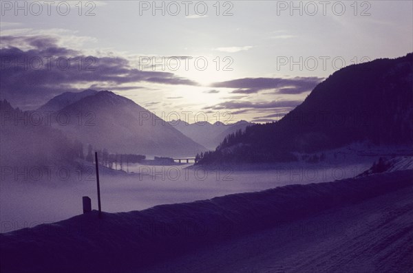 Sylvenstein reservoir