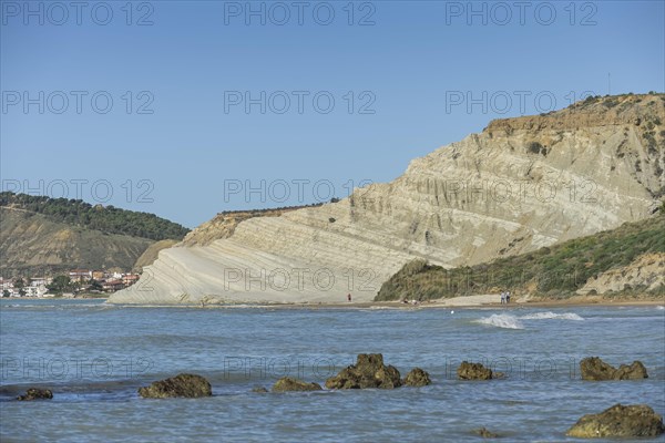 Limestone cliffs Scala dei Turchi