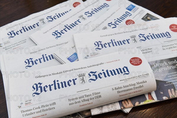 Daily newspaper Berliner Zeitung