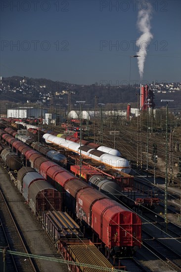 Train formation plant in the suburb of Vorhalle