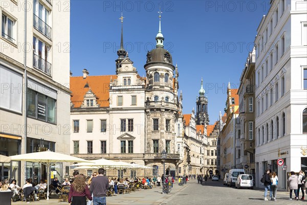 Schlossstrasse with castle