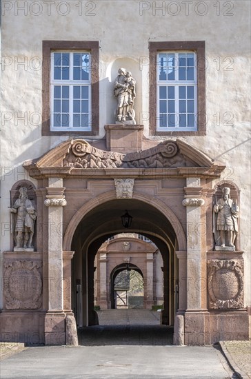 Entrance to Corvey Castle and Monastery