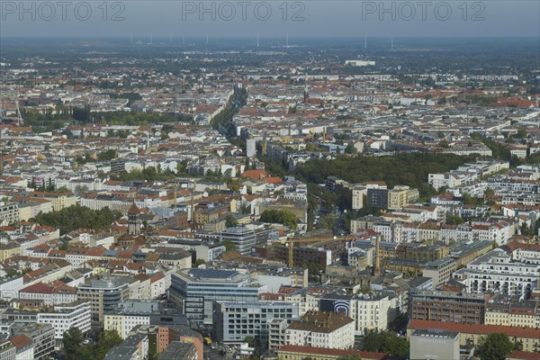 City view aerial view