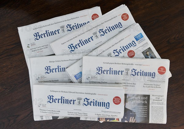 Daily newspaper Berliner Zeitung