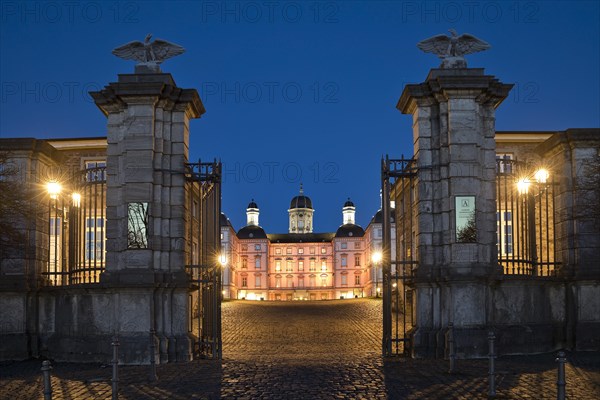 Bensberg Castle in the evening