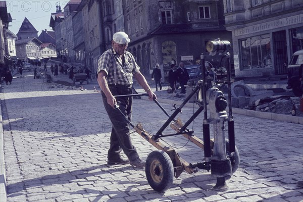 Paving work Markstrasse Bad Toelz