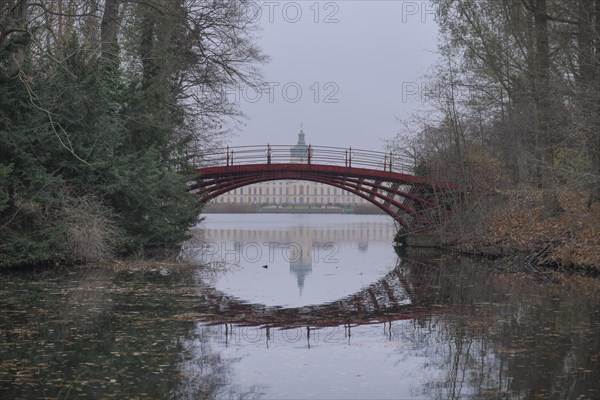 Bridge at the carp pond