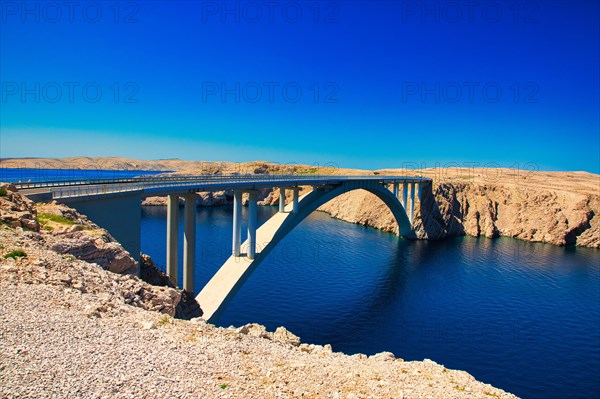Pag Bridge Connection from the mainland to the island of Pag