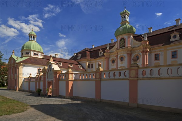 Cistercian abbey Klosterstift St. Marienthal an der Neisse