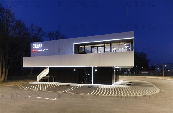 First Audi Charging Hub