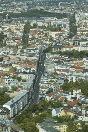 City view Aerial view