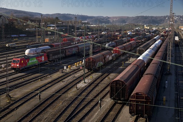 Train formation plant in the suburb of Vorhalle