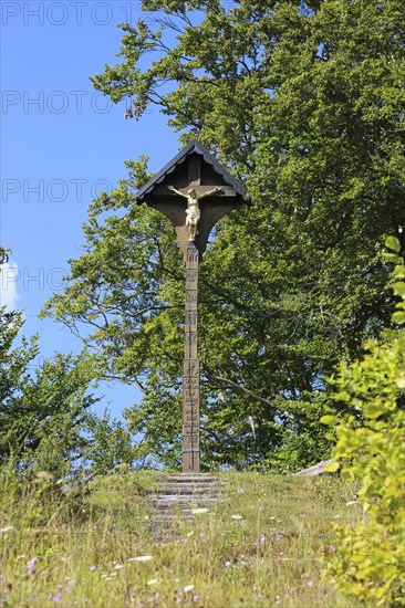 Crucifix at the end of the Kreuzweg Weiler