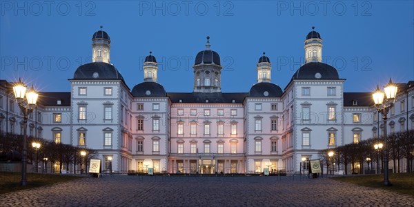 Bensberg Castle in the evening