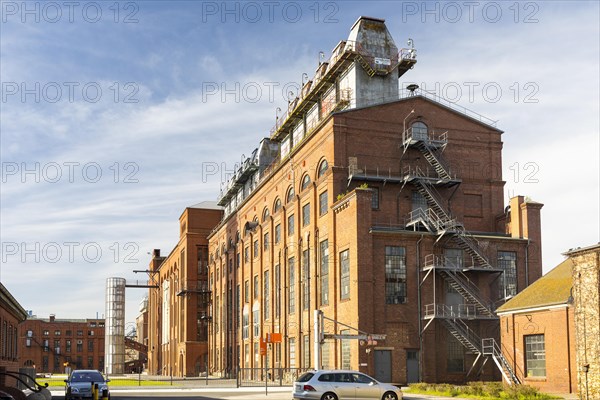 Building of the briquette factory