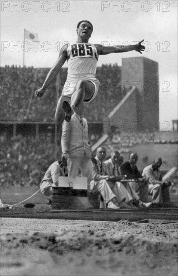 Long jump at the decathlon