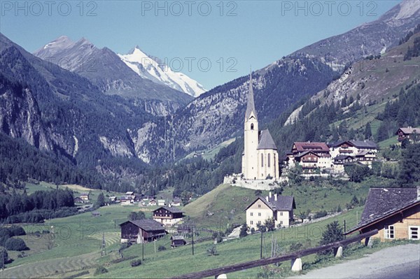 Heiligenblut with Grossglockner