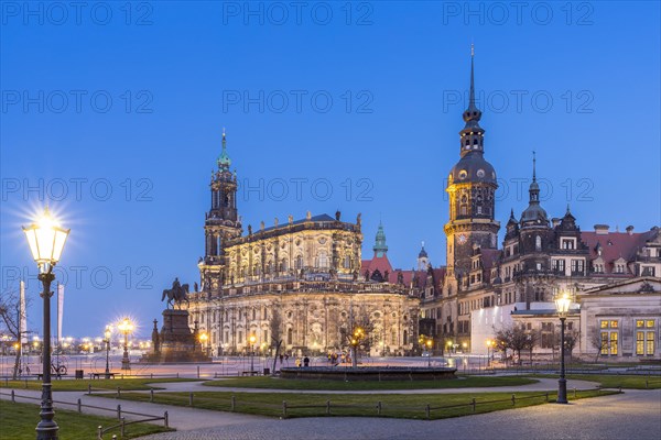 Court Church and Palace with Hausmannsturm