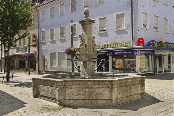 Tanners' and dyers' fountain in Wilhelmstrasse by Professor Josef Zeitler