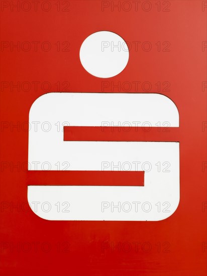 Sign and logo Sparkasse