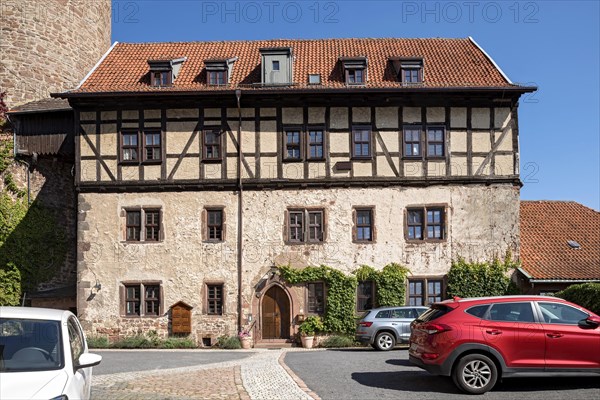 Historic half-timbered house Hinterburger Amtshaus