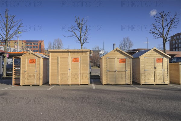 Wooden shed