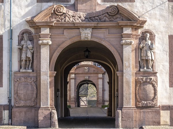 Entrance to Corvey Castle and Monastery