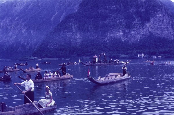 Corpus Christi procession in Hallstatt