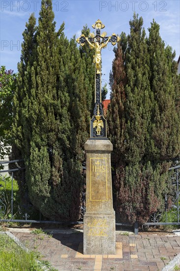 Crucifix in the district of Saalau