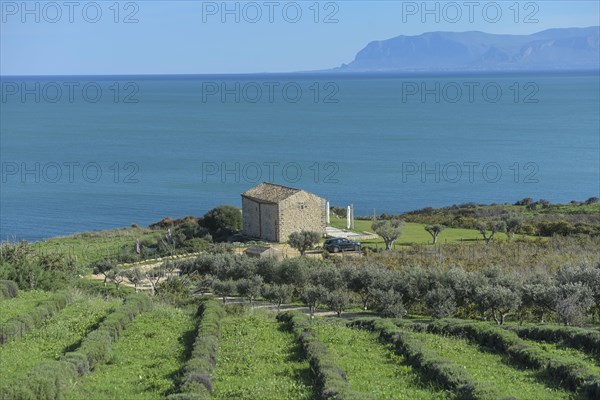 House by the sea near Scopello