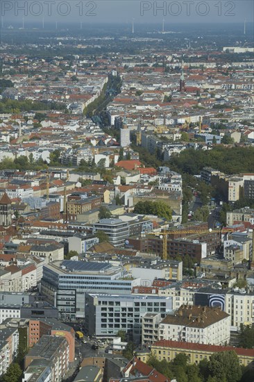 City view aerial view