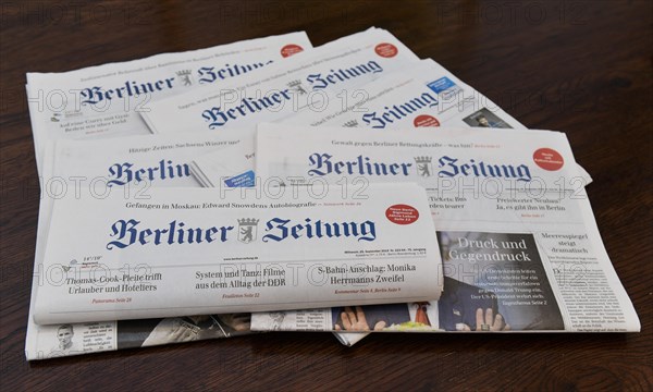 Daily newspaper Berliner Zeitung