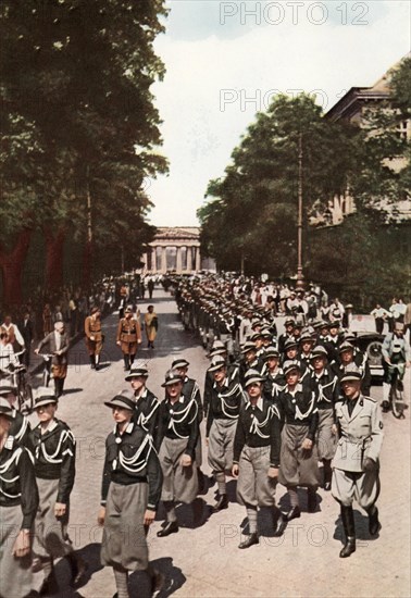 Italian fascist youth group members