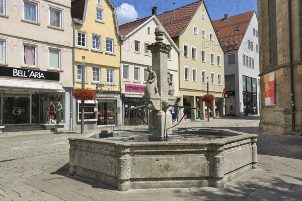 Tanners' and dyers' fountain in Wilhelmstrasse by Professor Josef Zeitler