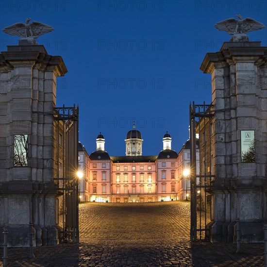 Bensberg Castle in the evening