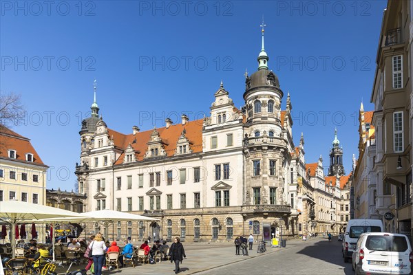 Schlossstrasse with castle