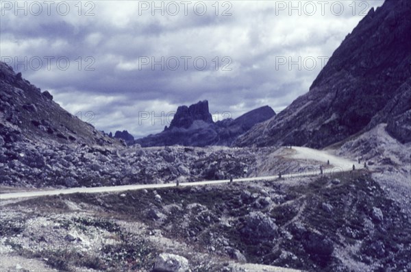 At the Valparola Pass