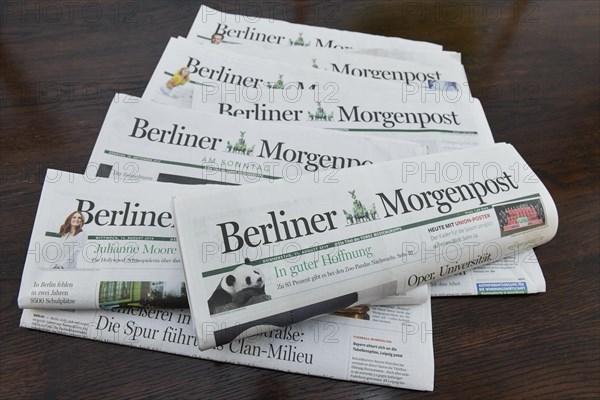 Daily newspaper Berliner Morgenpost