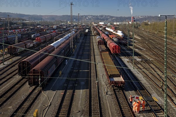 Train formation plant in the suburb of Vorhalle