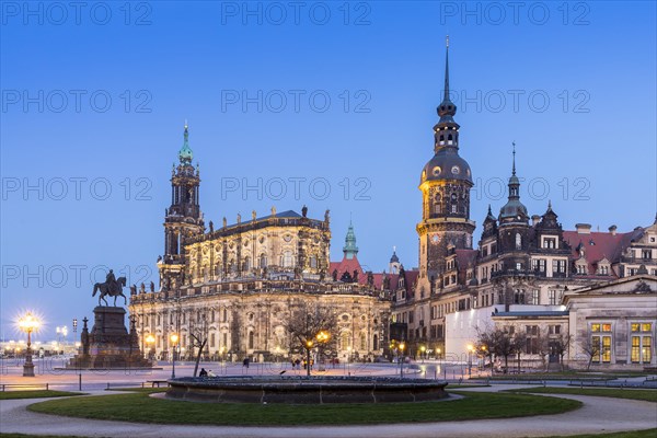 Court Church and Palace with Hausmannsturm